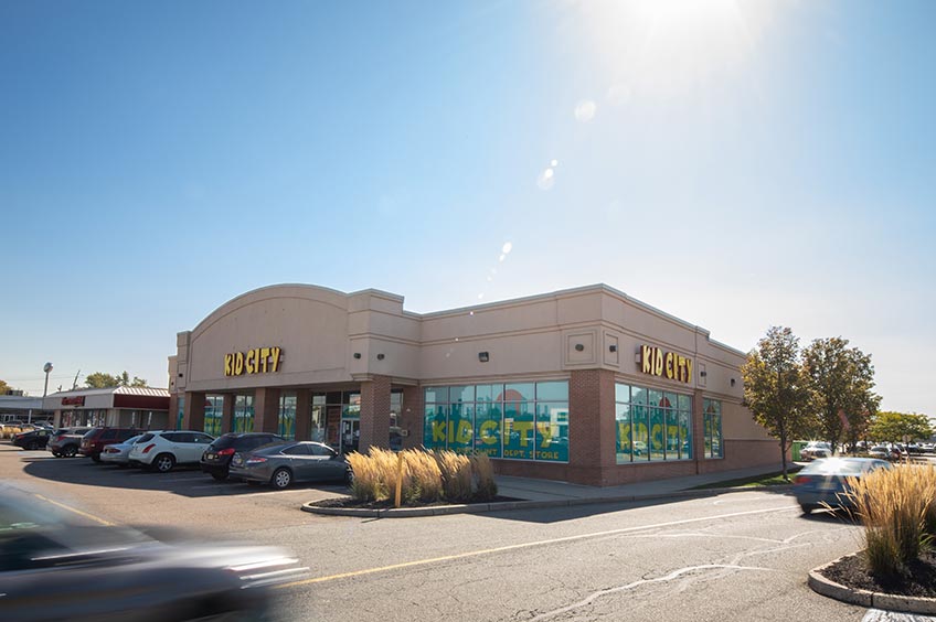 Storefront 3 at Hudson Commons shopping center.