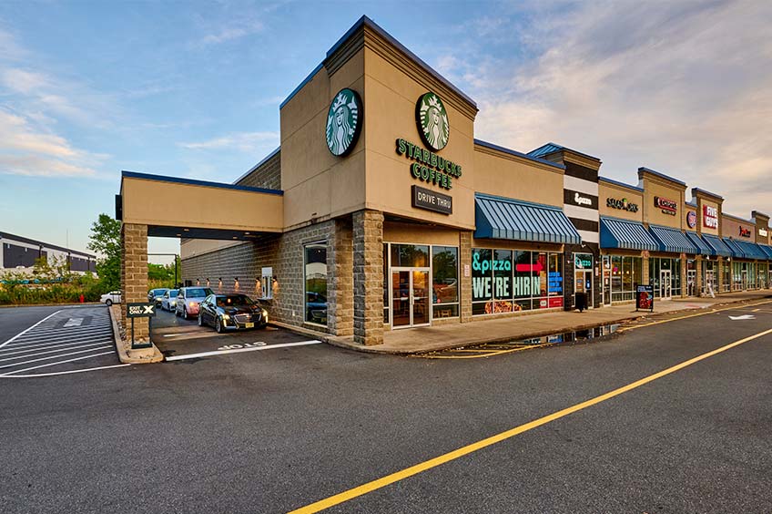 Storefront at Rutherford Commons shopping center.