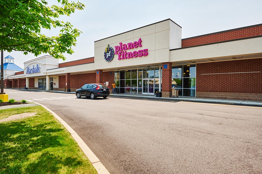 Storefront 2 at Wonderland Marketplace shopping center.