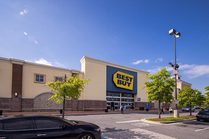 Storefront 3 at Woodmore Towne Centre shopping center.