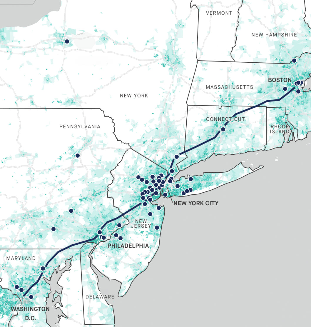 Image of Urban Edge Density Map