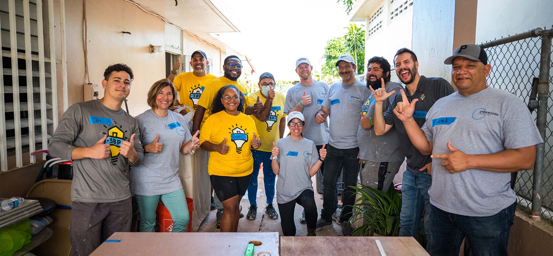 Group of team members in Puerto Rico