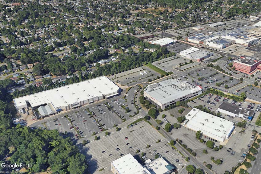 Aerial view of  Paramus (Bergen Town Center East)