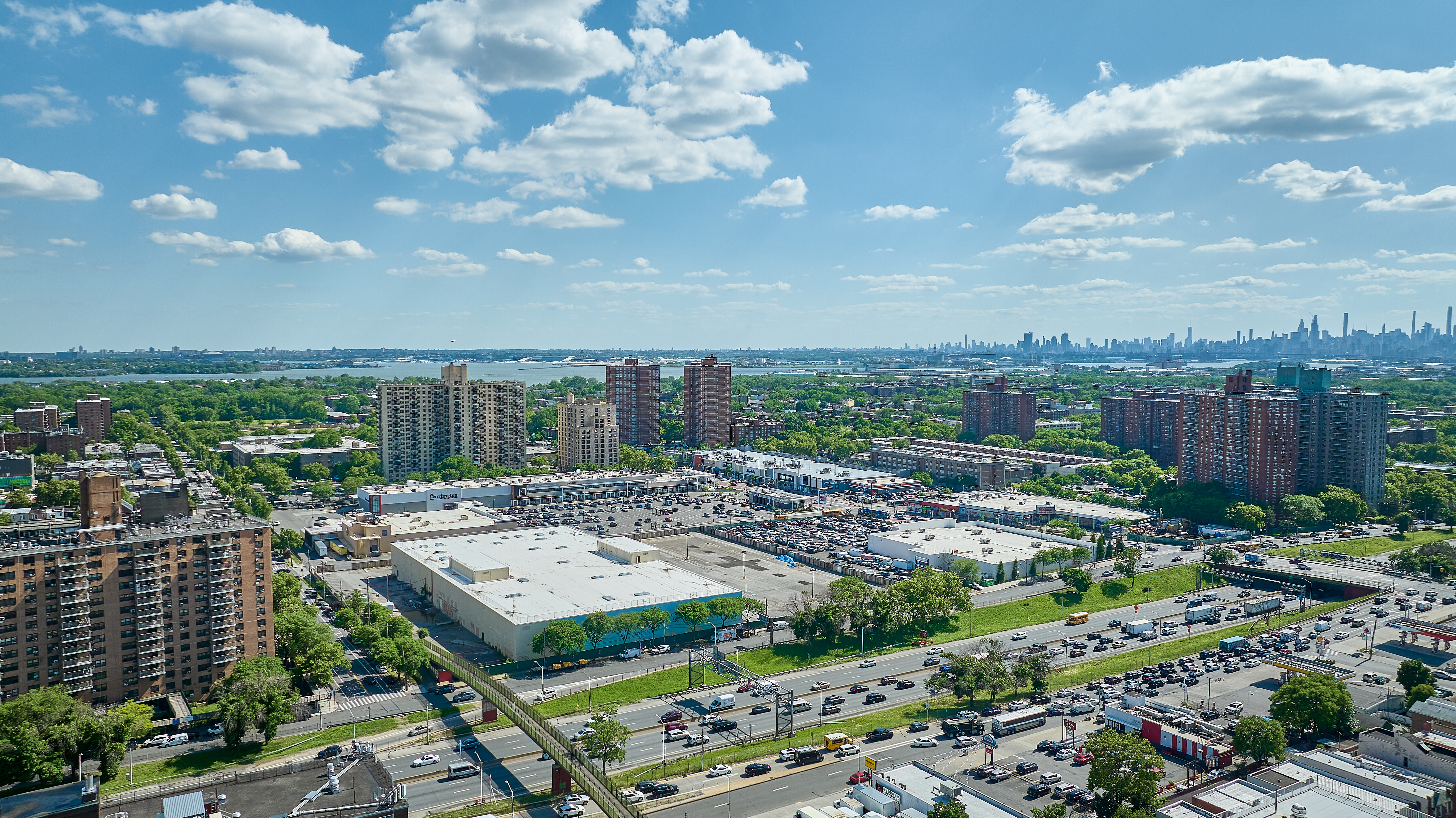 Bruckner Commons aerial view